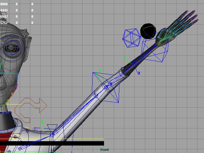 rigging the arm better