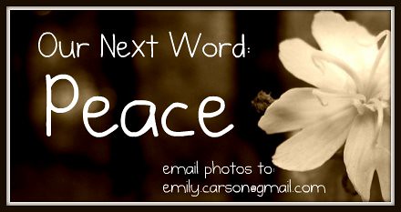Our Next Word, Peace
