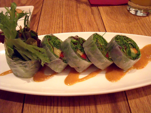 Salad rolls at Chef's V