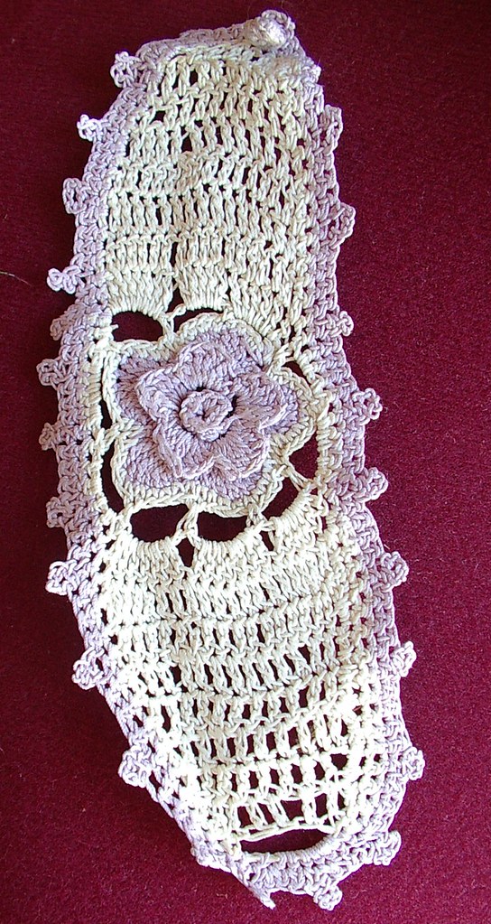 not sure just an old piece of lace