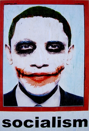 Thumb Posters de Obama como el Joker y el Socialismo