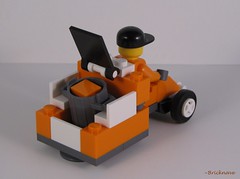 Garbage HalfHoverBuggy backview