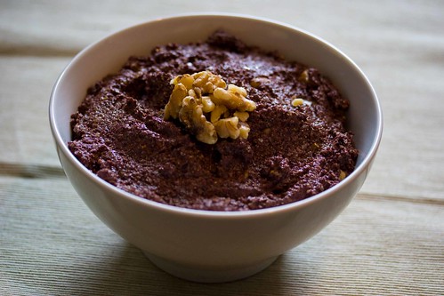 olive spread with walnuts