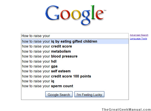 Googleando: How to raise your