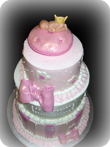 Hello Kitty Baby Shower Cakes. Princess Baby Shower cake