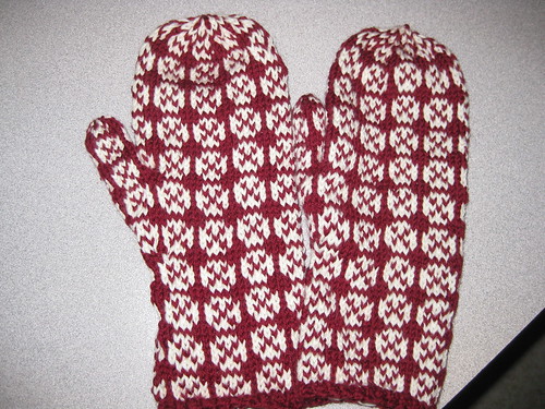 Fox and Geese mitts