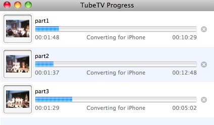 TubeTV Progress - Converting Ustream videos