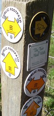 The Essex Way footpath signs
