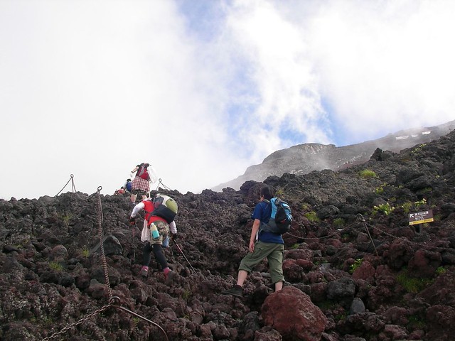 富士山登山2009 Climbing Mt.Fuji