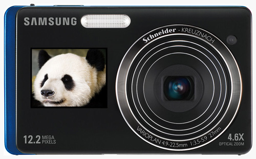 the Samsung DualView TL225: because it's hard taking self portraits if you're a panda