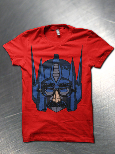 Robot in disguise shirt mock up