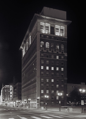 University Club Tower, in the Midtown district of Saint Louis, Missouri, USA