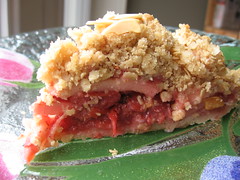 Apple Cherry Crumble Pie