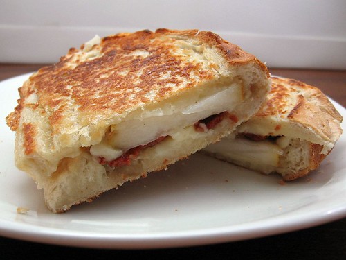 Pear and Bacon Grilled Cheese