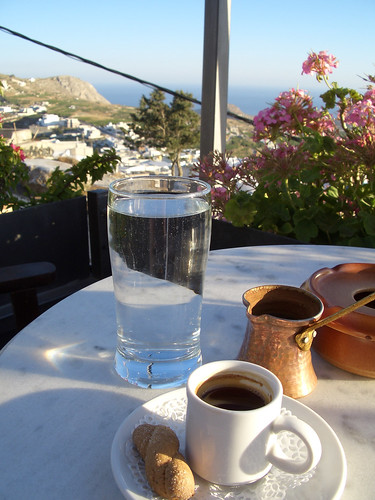 Greek Coffee from Pyrgos, Santorini