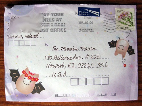 Beauty batty envelope