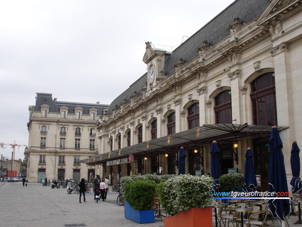 Vue d'ensemble de la gare de Bordeaux