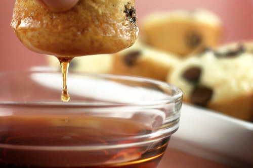 Mini Maple Muffin Pancakes