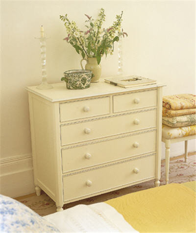 Five drawer Classic Painted Chest