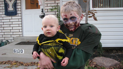 The zombie FB player and his Bee sister