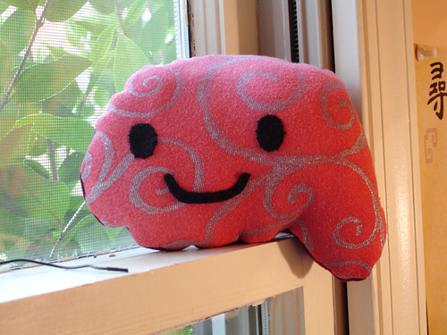 A Plush A Day Challenge: Day 19 - BRAINS!