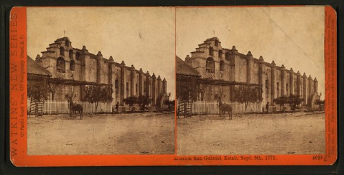 Another picture of the church in a stereoscopic photograph of the late nineteenth century.