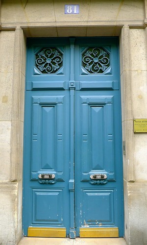 Dusty Blue Door