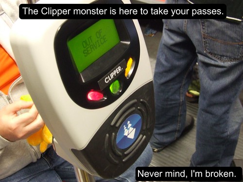 Clipper Monster Reader FAIL