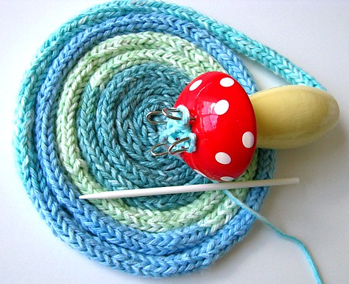 Pot Holder - Spool Knitting