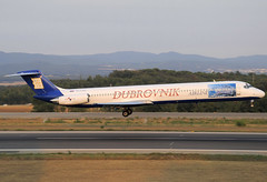 Dubrovnik Airline MD-82 9A-CDE GRO 27/08/2009