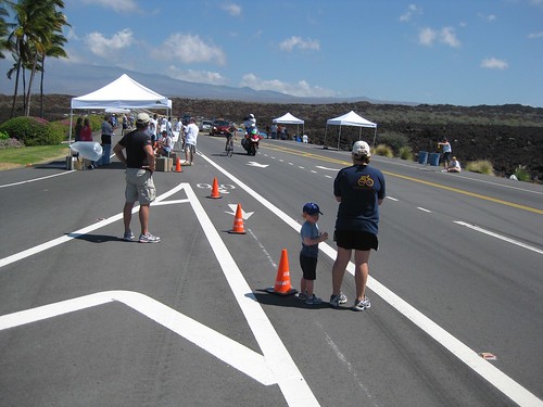 2009 Ironman® - Big Island Hawaii.  Mauna Lani waypoint.