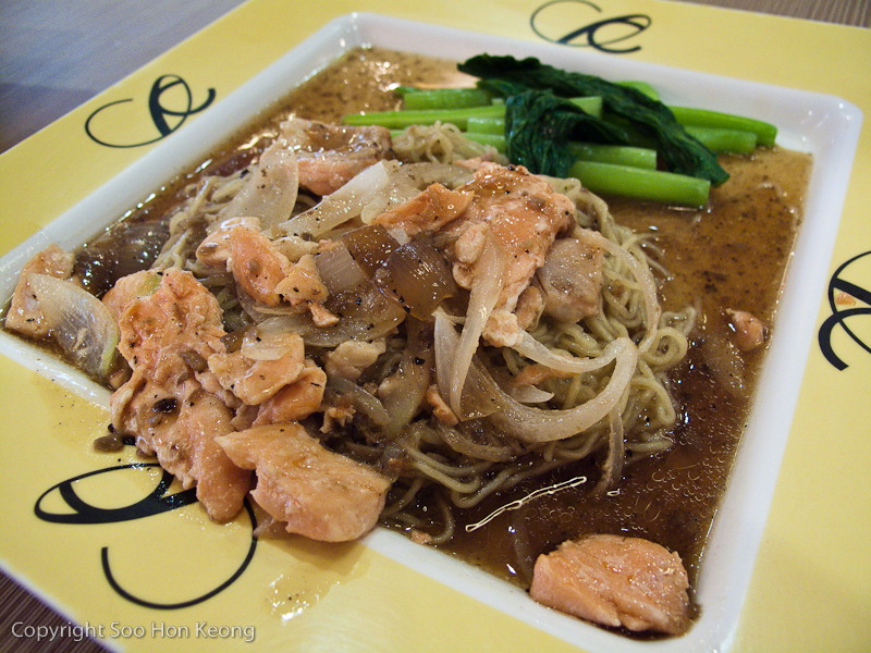 Salmon Fish Noodles @ Bangkok Thailand