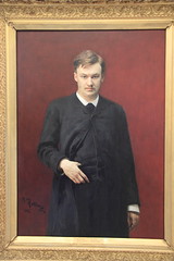 Portrait of the composer Alexander Glazunov by...