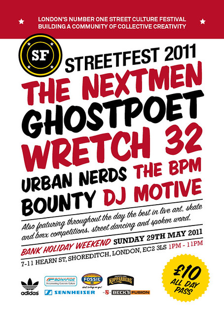 streetfest MUSIC FLYER 2011