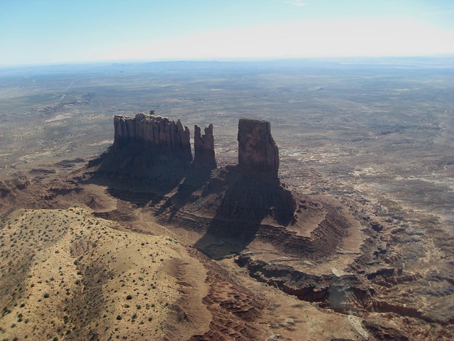 Over Monument Valley, Navajo Nation