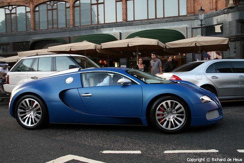 Bugatti Veyron Bleu Centenaire The only one in the world the matteblue