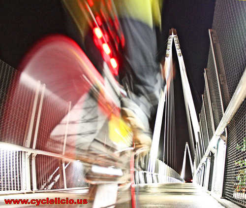 Cycling Mary Avenue Bridge