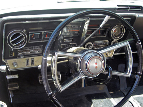 1966 Oldsmobile Toronado dash The Toronado's dash has a spaceage feel