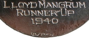 1940 Augusta Masters Runner-Up hallmark
