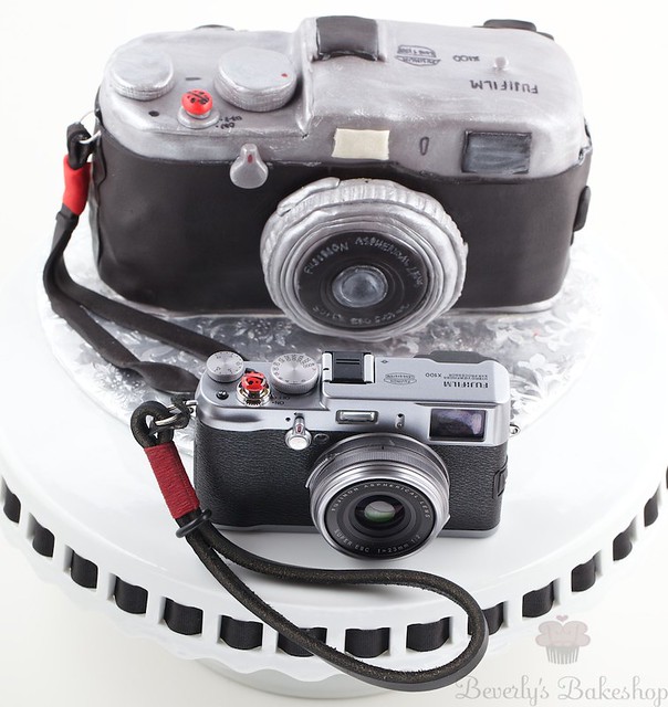 Fuji x100 Birthday Cake
