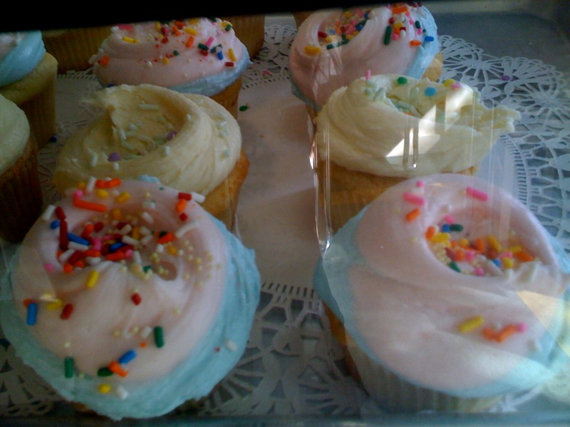 Pretty frosted cupcakes at Billy's Bakery Chelsea