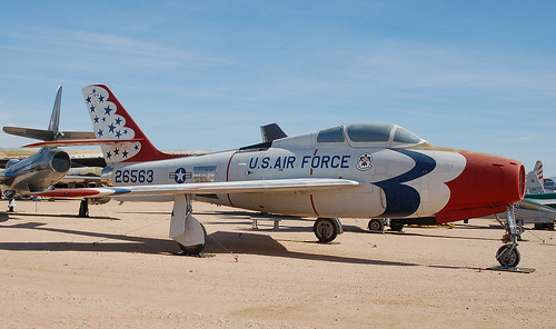 F-84F 52-6563 Pima 111109