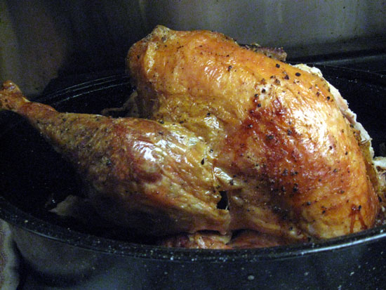 Golden Cooked Turkey (Click to enlarge)