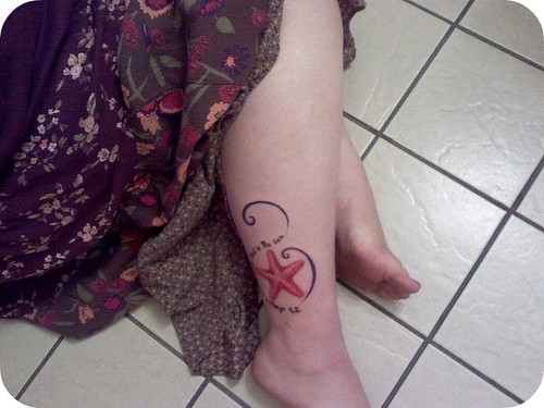 tattoo starfish tattoos on tatto cover up, tattoo make up, tattoo cover