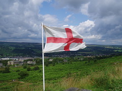 Flying the flag for England