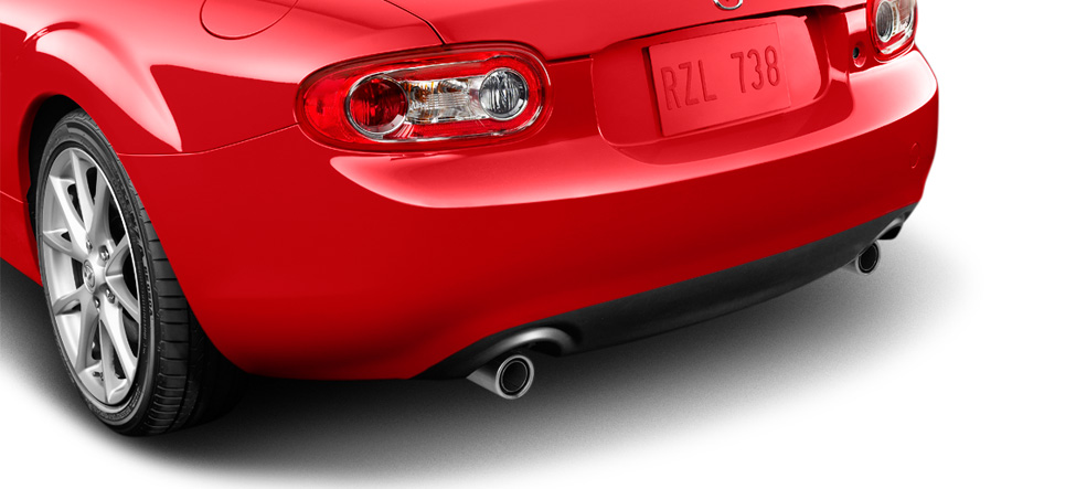 Mazda MX-5 Miata rear fascia taillight design
