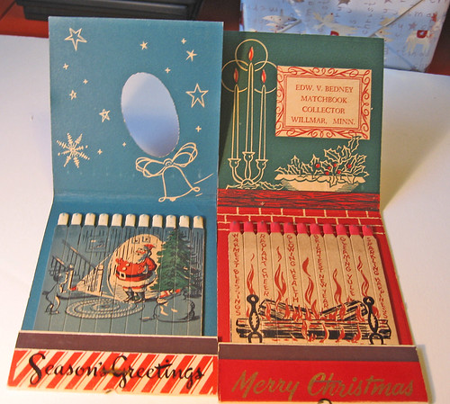 Christmas Jumbo Matchbooks