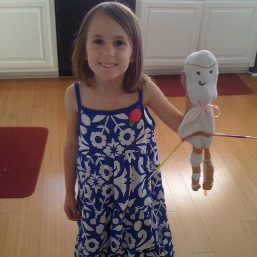 @aaronvest Hala made a stuffed sackperson (she made me type this)