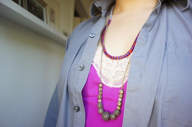 necklaces: Dream Collective + vintage beads