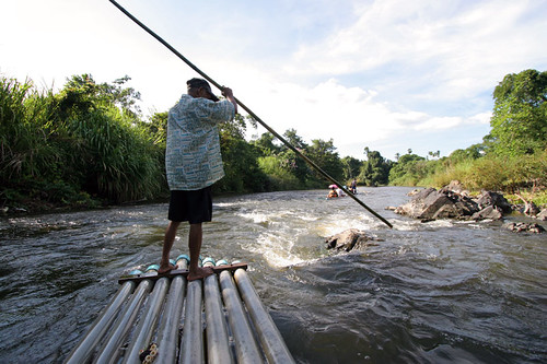 Bamboo Rafting at Phato